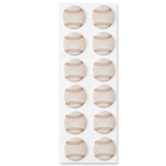 Baseball Puffy Repeat Stickers by Recollections&#x2122;
